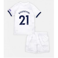 Dres Tottenham Hotspur Dejan Kulusevski #21 Domáci pre deti 2023-24 Krátky Rukáv (+ trenírky)